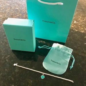 Tiffany & Co. Beaded Heart Bracelet